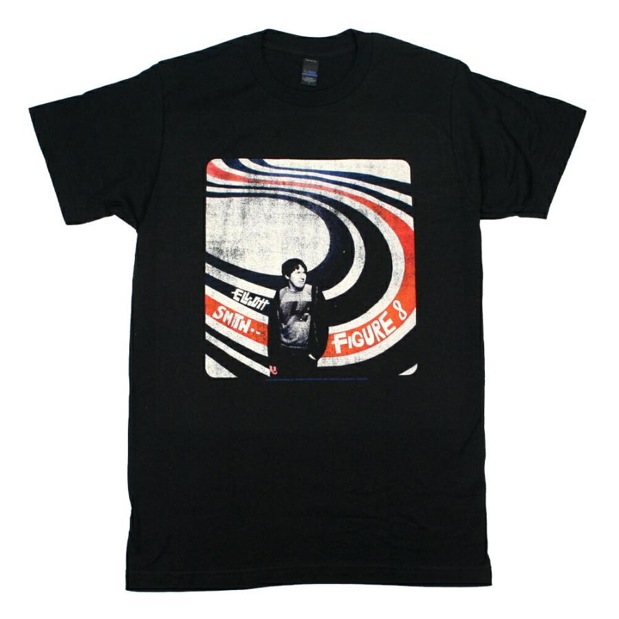 Elliott Smith / Figure 8 Tee (Black) - エリオット・スミス Tシャツ