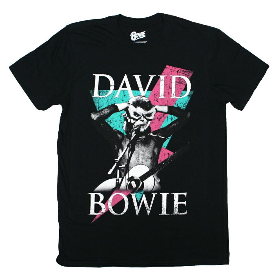 David Bowie / Hand Glasses Tee (Black) - デヴィッド・ボウイ Tシャツ｜rudie