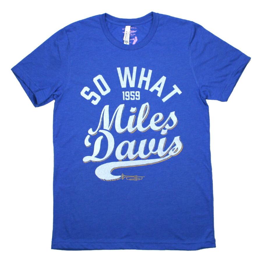 Miles Davis / So What Tee (Blue) - マイルス・デイヴィス Tシャツ