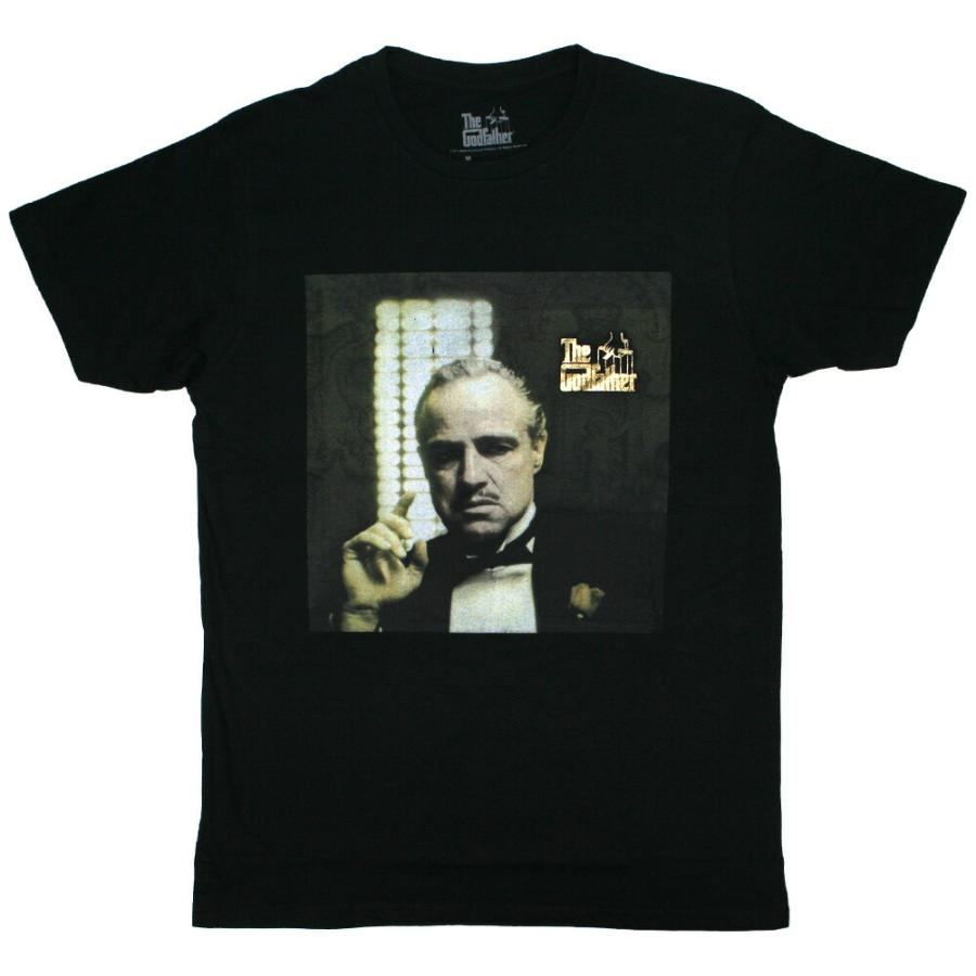 The Godfather / The Don Tee 2 (Black) - ゴッドファーザー / The Don (Marlon Brando) Tシャツ｜rudie