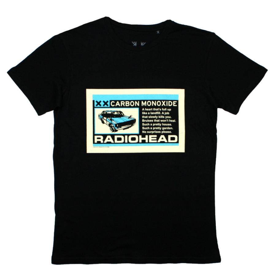 Radiohead / No Surprises Tee (Black) - レディオヘッド Tシャツ
