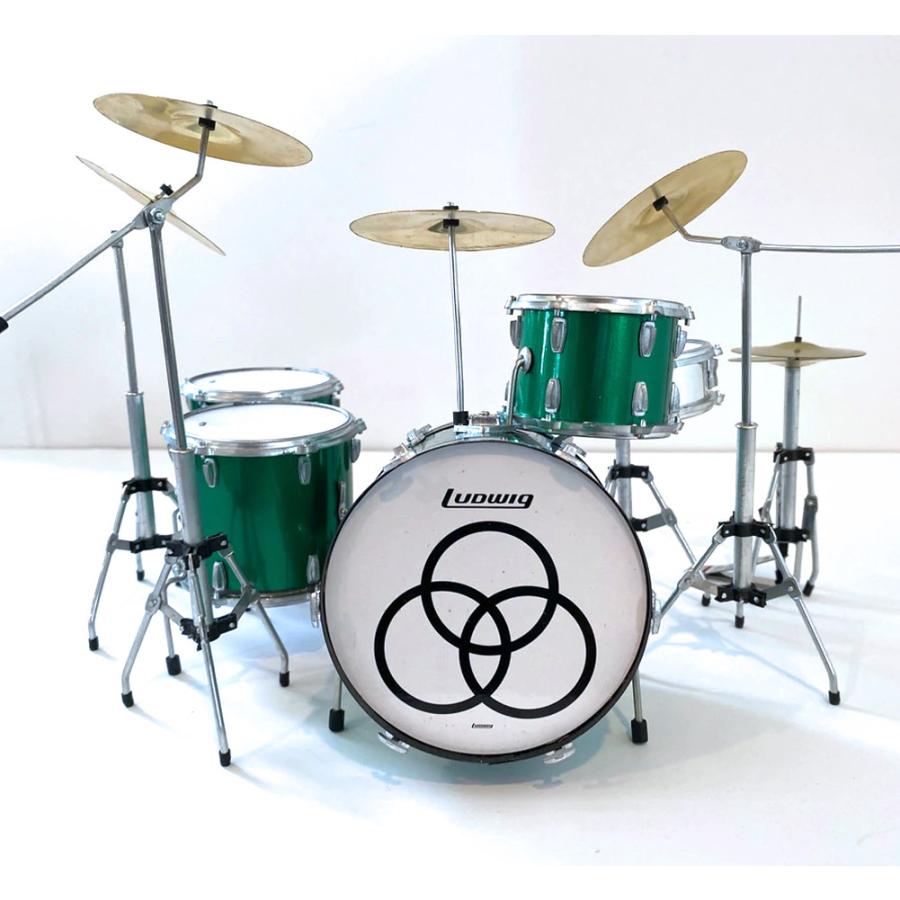 Ludwig [Ludwig] John Bonham / Green Sparkle Mini Drum Kit - レッド・ツェッペリン ...