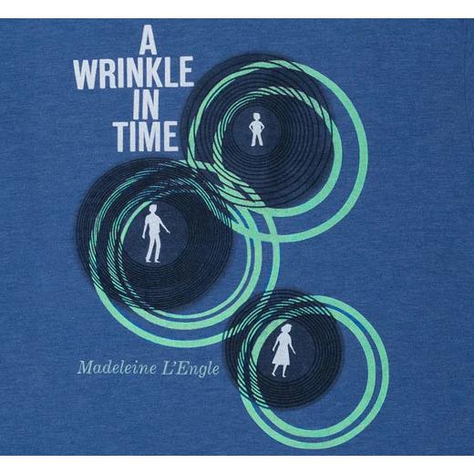 [Out of Print] Madeleine L'Engle / A Wrinkle in Time Womens Relaxed Fit Tee (Vintage Royal Blue) - アウト・オブ・プリント 五次元世界のぼうけん Tシャツ｜rudie｜02