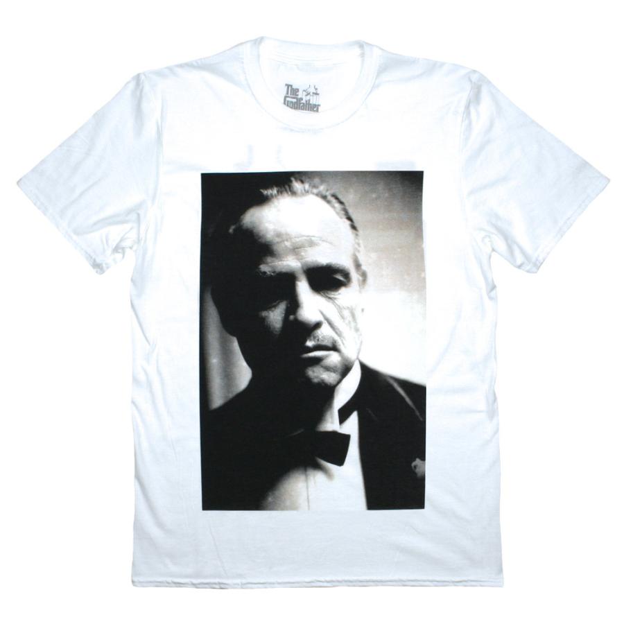 The Godfather / The Don Tee 3 (White) - ゴッドファーザー / The Don (Marlon Brando) Tシャツ｜rudie