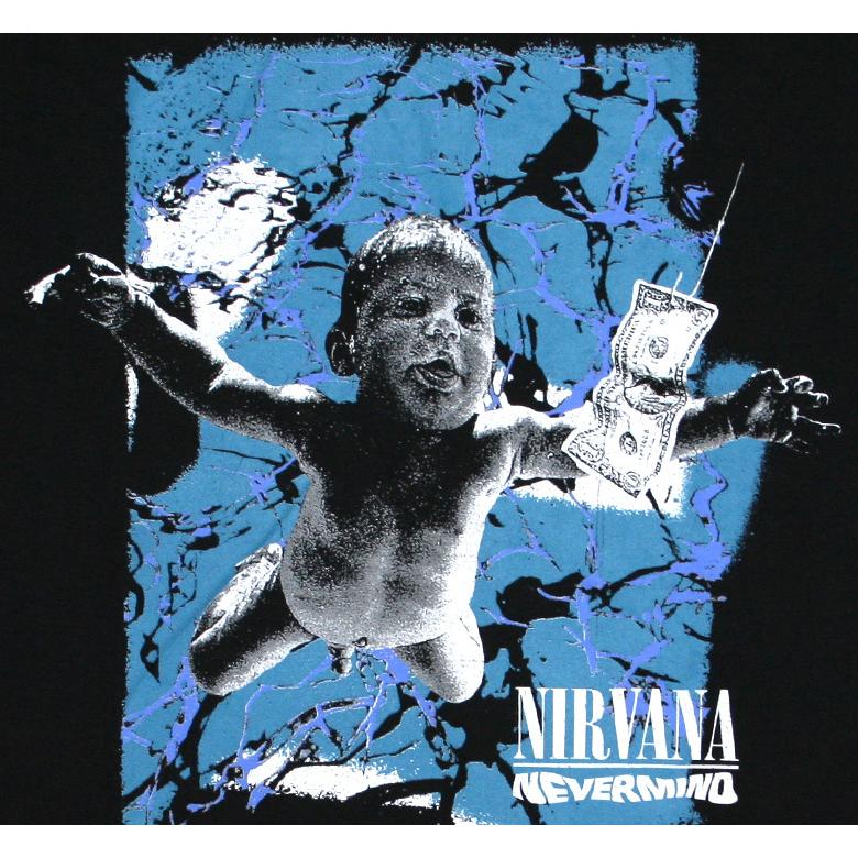 Nirvana / Nevermind Tee 3 (Black) - ニルヴァーナ Tシャツ : Rudy&Co