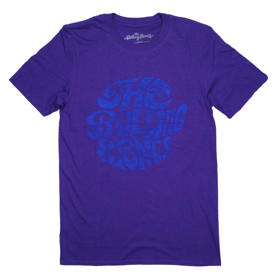 The Rolling Stones / Vintage 1970s Logo Tee 6 (Purple) - ザ