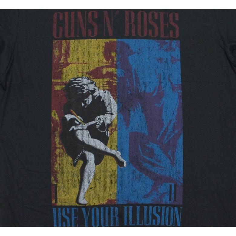 Guns N' Roses / Use Your Illusion Tee 2 (Vintage Black) - ガンズ