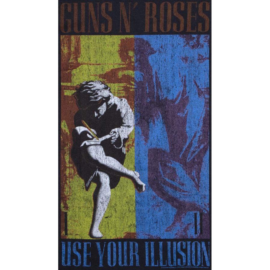 Guns N' Roses / Use Your Illusion Tee 2 (Vintage Black) - ガンズ