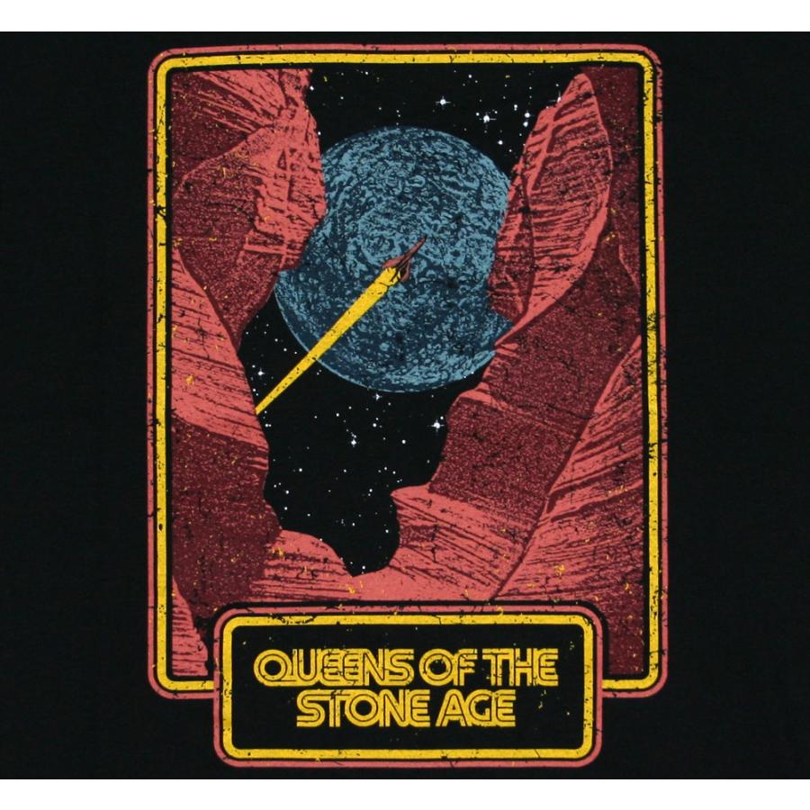 Queens of the Stone Age / Canyon Tee (Black) - クイーンズ・オブ・ザ・ストーン・エイジ Tシャツ｜rudie｜02