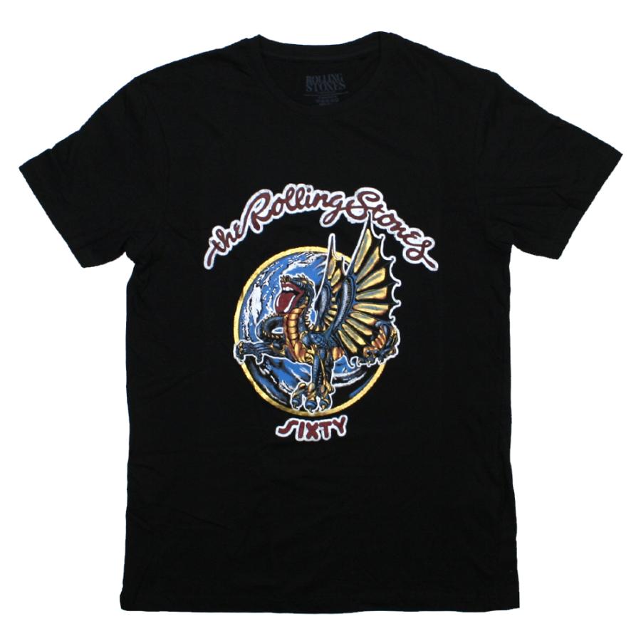 The Rolling Stones / Sixty Dragon Tee (Black) - ザ・ローリング