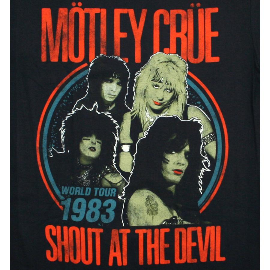 Motley Crue Vintage World Tour Pentagram Shirt