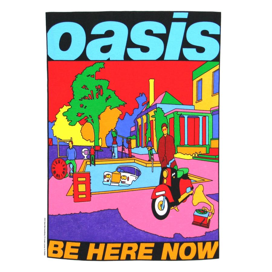 Oasis / Be Here Now Tee (White) - オアシス Tシャツ｜rudie｜02