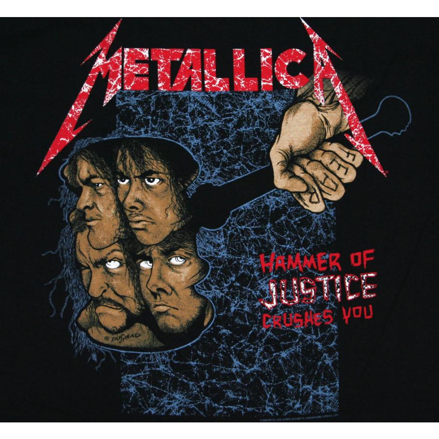 Metallica / ...And Justice for All Tee 7 (Black) - メタリカ T 