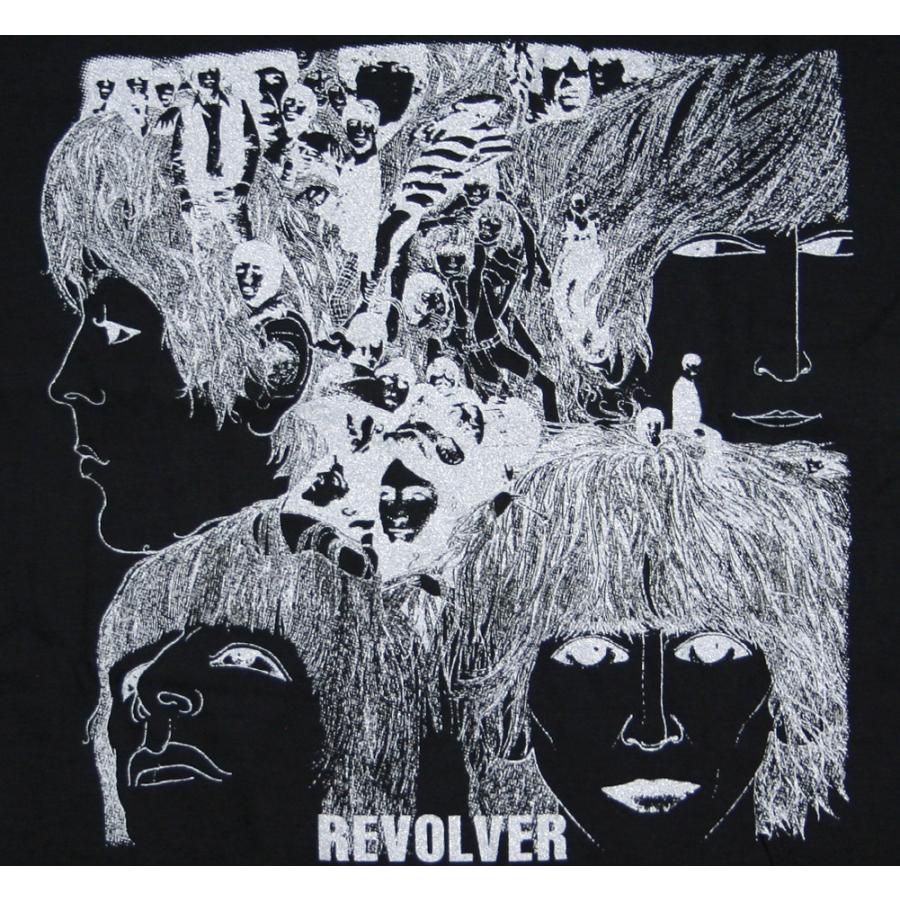 The Beatles / Revolver Tee 11 (Black) - ザ・ビートルズ Tシャツ 