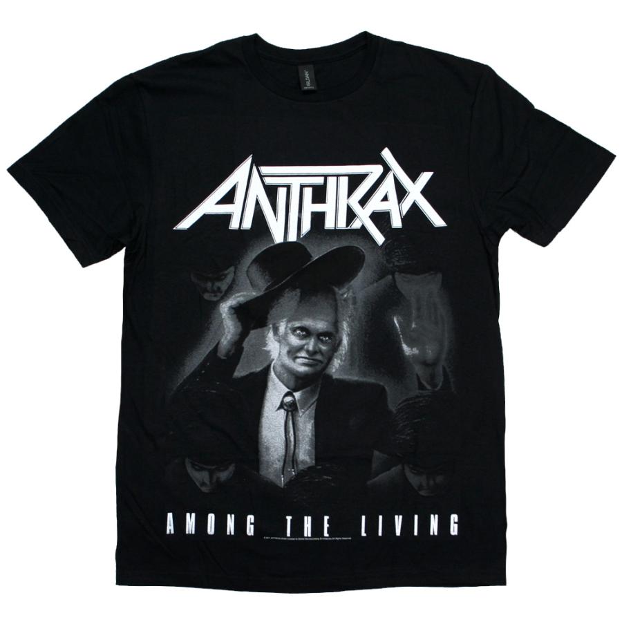 ANTHRAX AMONG THE LIVING Tシャツ Mサイズ 新品 Anthrax / Among the Living Tee (Black) - アンスラックス Tシャツ