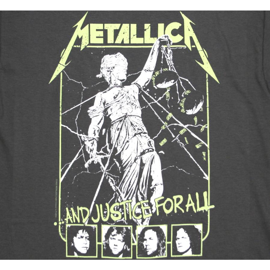 LLICA And Justice For AIl メタリカ バンドT Metallica / And Justice for All Tee 8 (Charcoal Grey