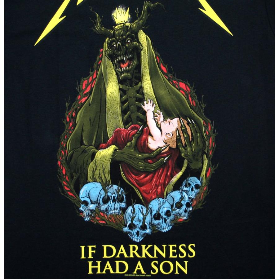 Metallica T-Shirt Ufficiale 'Darkness' | Band Logo Unisex | Nuovo Merch EMP