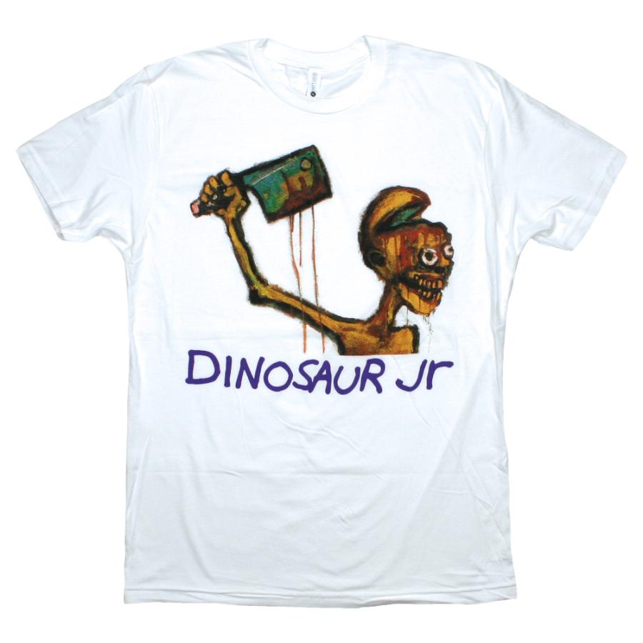 Dinosaur Jr. / Start Choppin Tee (White) - ダイナソーJr. Tシャツ