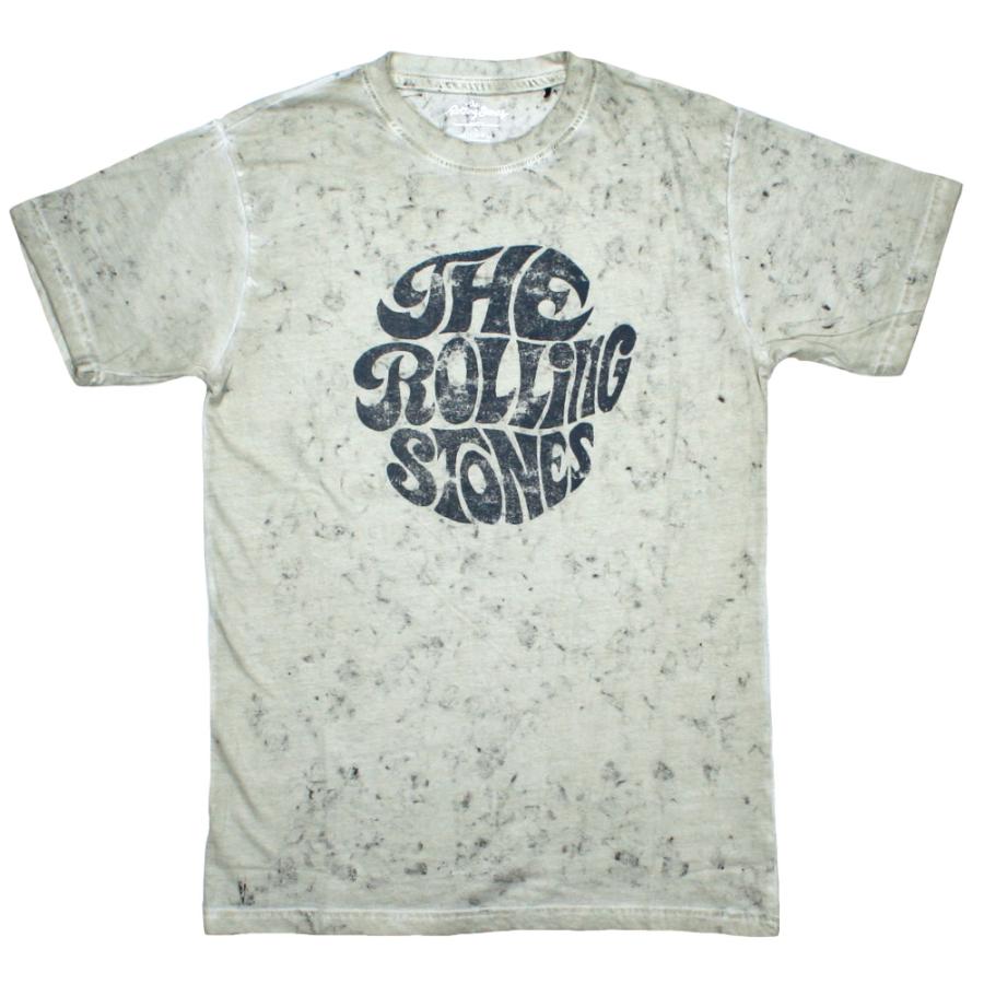 The Rolling Stones / Vintage 1970s Logo Tee 8 (Dye-Wash/Sand) - ザ