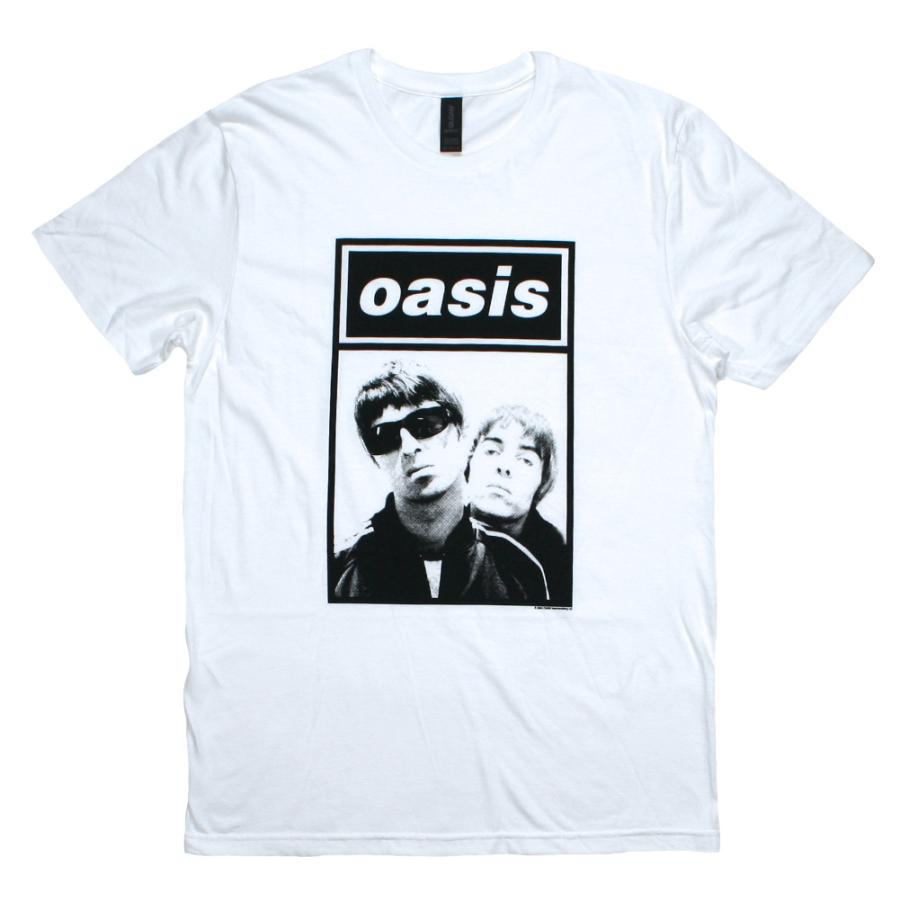 Oasis / Noel & Liam Tee 2 (White) - オアシス Tシャツ : Rudy&Co