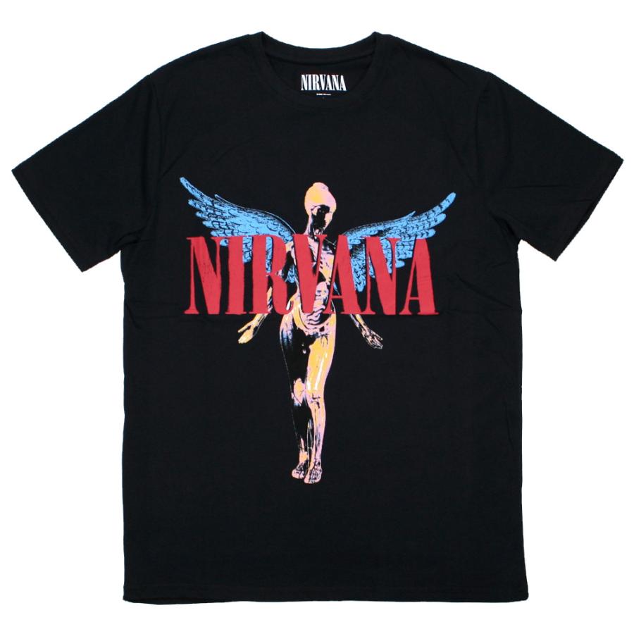 ニルヴァーナ　NIRVANA IN UTERO インウテロ ブラックTシャツ Nirvana / In Utero Tee 6 (Black) - ニルヴァーナ Tシャツ : Rudy&Co