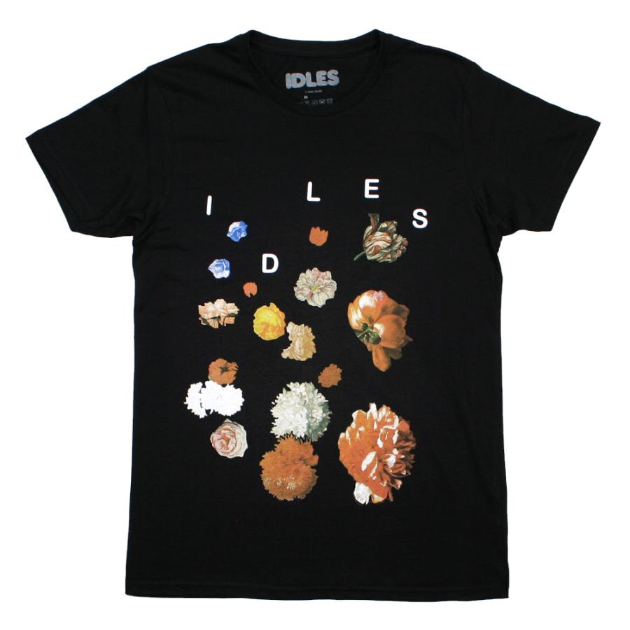 Idles / Flowers Tee (Black) - アイドルズ Tシャツ : Rudy&Co.Yahoo