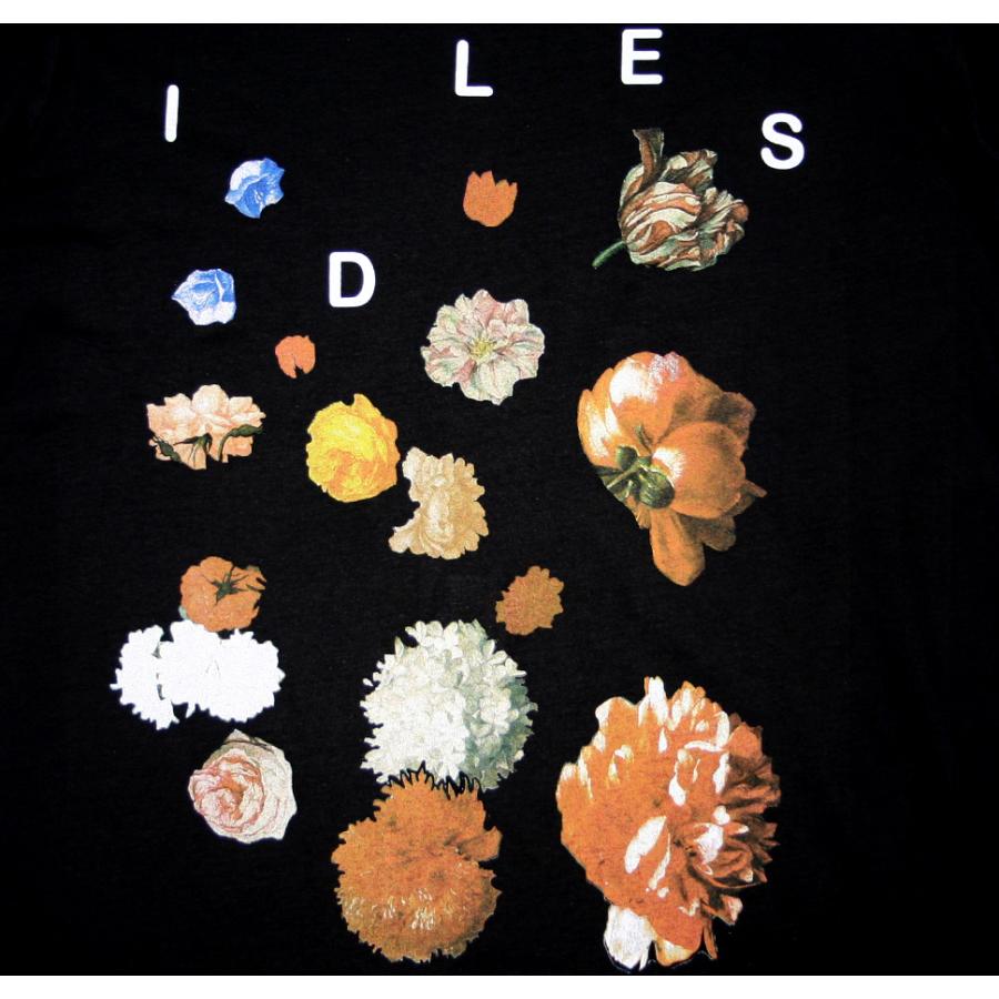 Idles / Flowers Tee (Black) - アイドルズ Tシャツ : Rudy&Co.Yahoo
