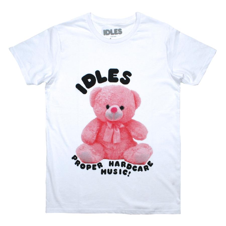 Idles / Idles / Proper Hardcore Music! Tee (White) - アイドルズ T 
