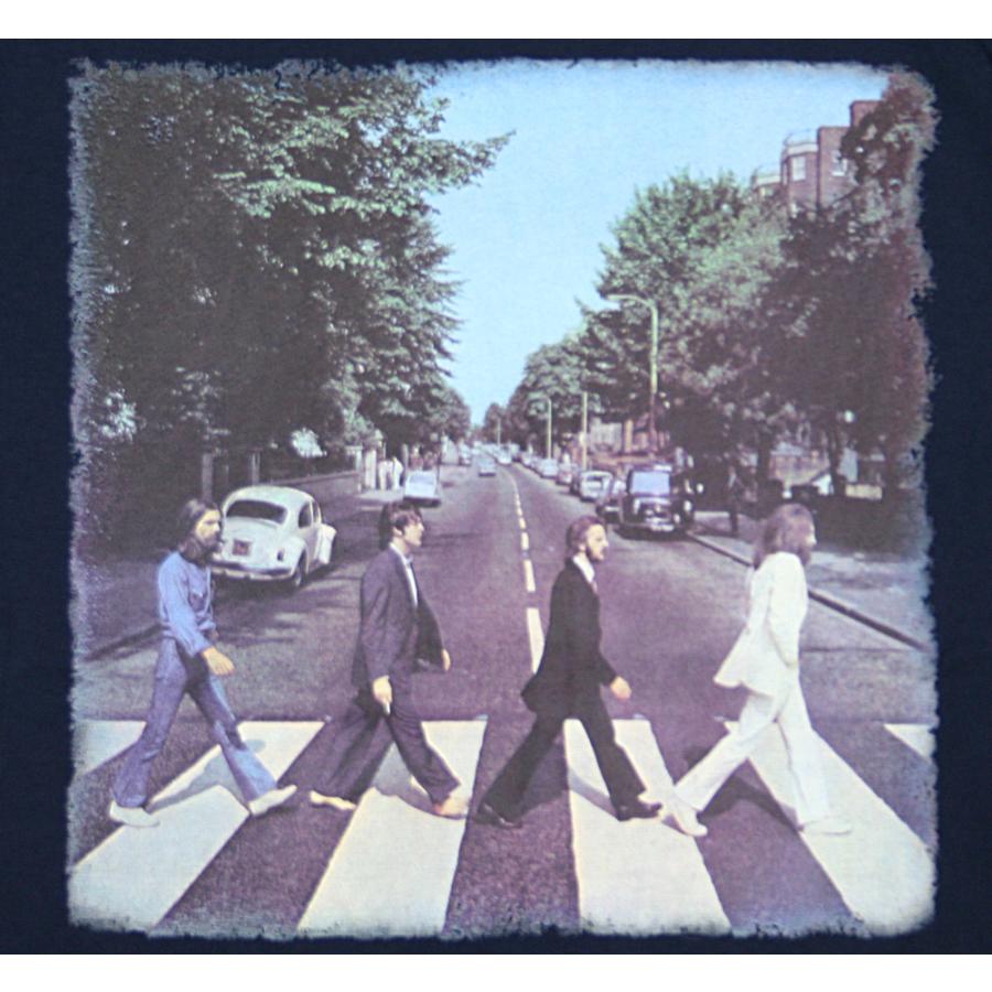 The Beatles / Abbey Road Tee 15 (Navy Blue) - ザ・ビートルズ T 
