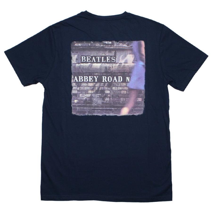The Beatles / Abbey Road Tee 15 (Navy Blue) - ザ・ビートルズ T