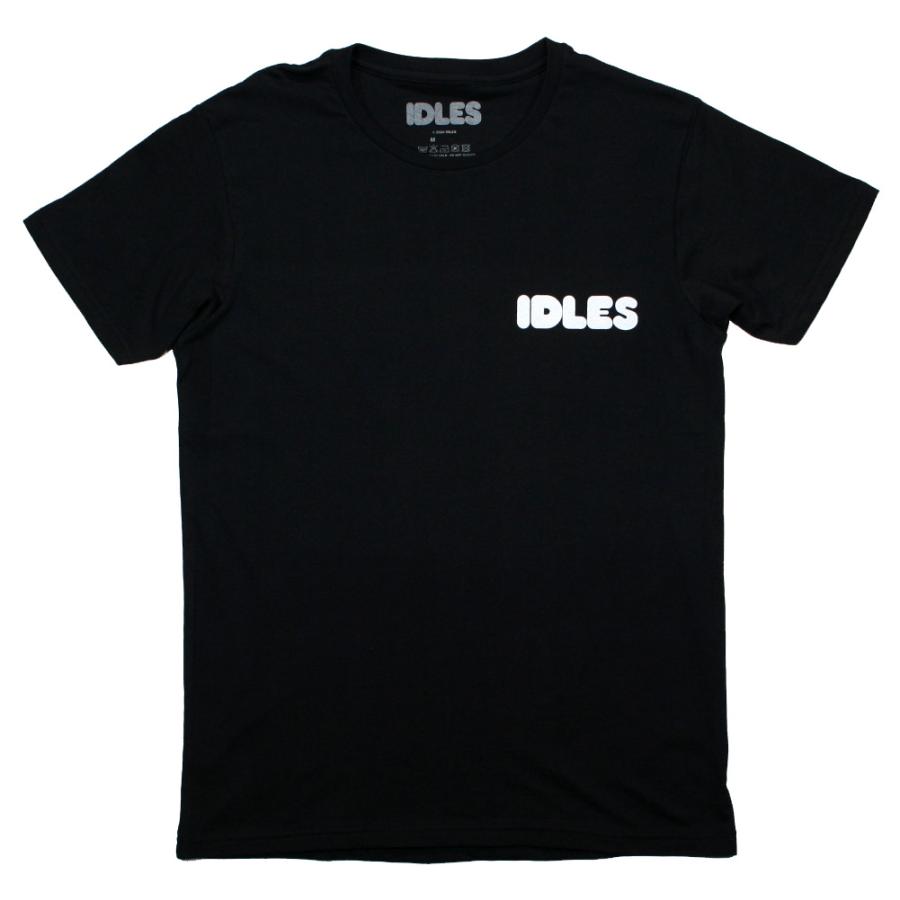 Idles / Cartoon Flower Tee (Black) - アイドルズ Tシャツ : Rudy&Co