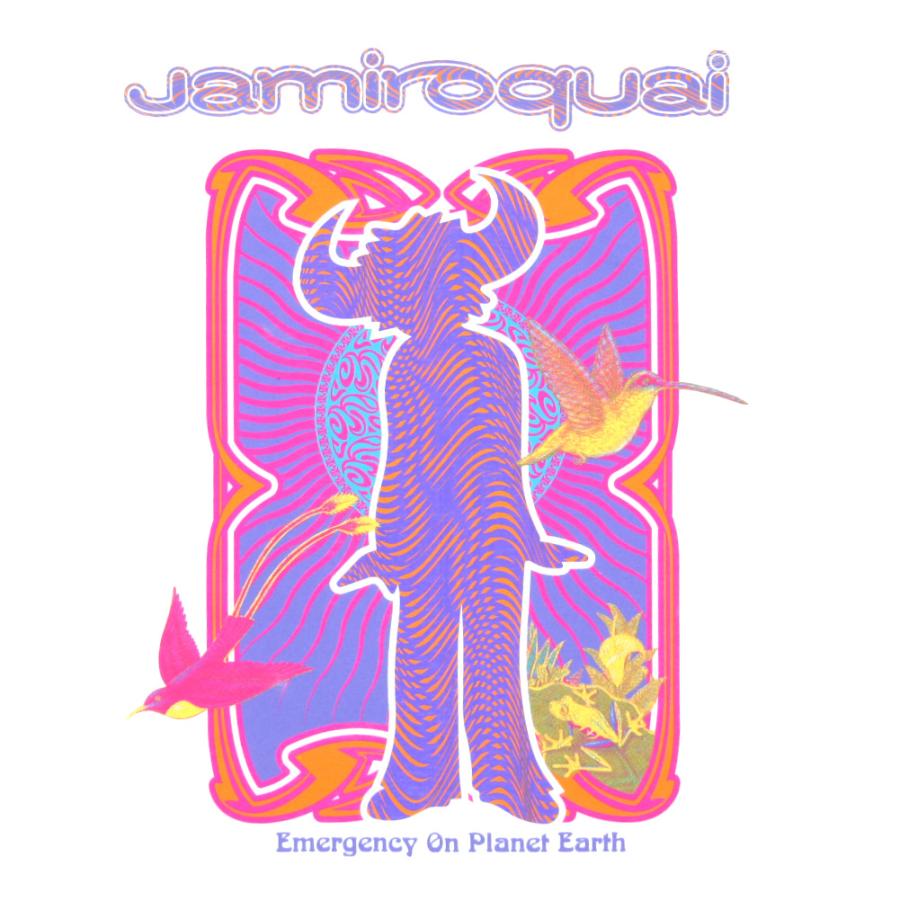 Jamiroquai Emergency On Planet Earth シャツ Jamiroquai / Emergency On Planet Earth Tee (White) - ジャミロク