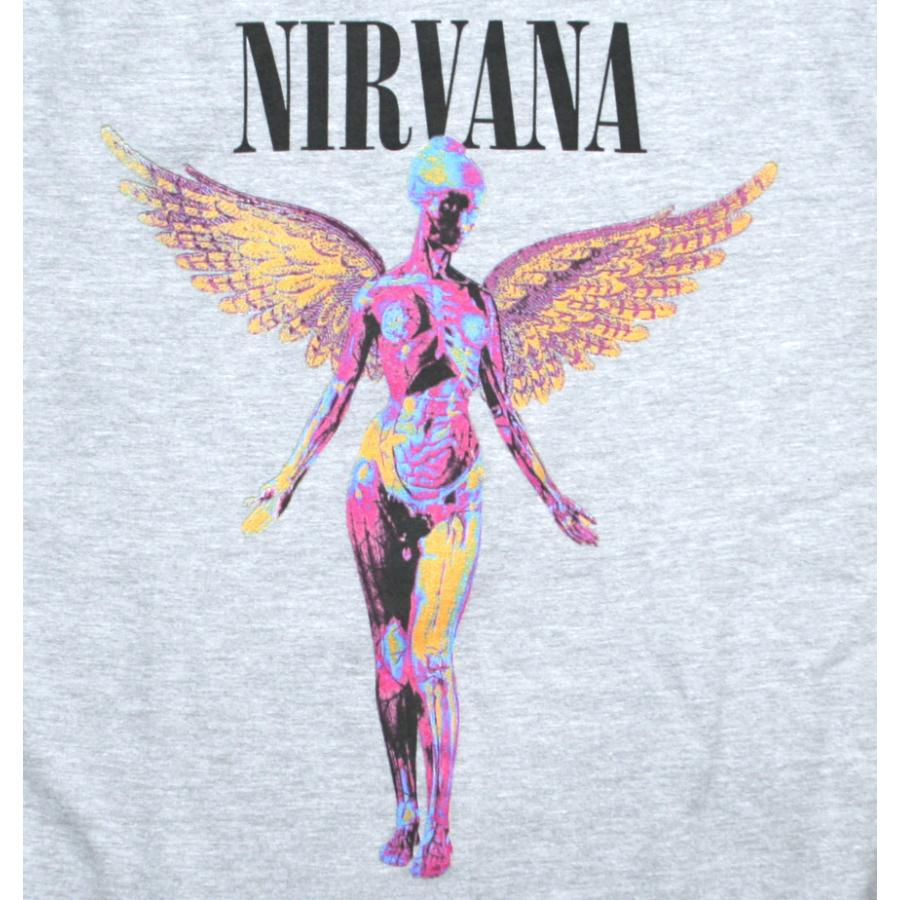 Nirvana / In Utero Sweatshirt 2 (Heather Grey) - ニルヴァーナ 