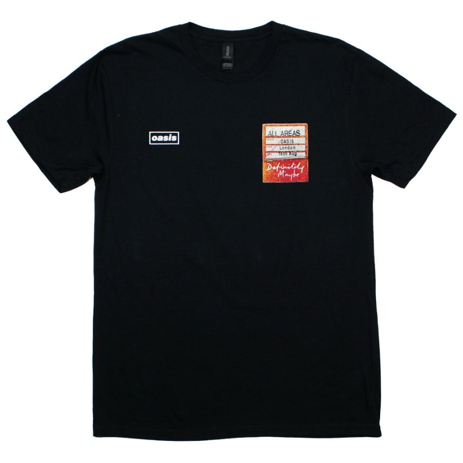 Oasis / Set List Tee 1 (Black) - オアシス Tシャツ : Rudy&Co.Yahoo