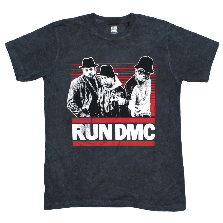 Ricky Powell × RUN DMC フォトTシャツPARIS ’87M RUN DMC / New York Photo Tee (Charcoal Grey) - Tシャツ : Rudy&Co