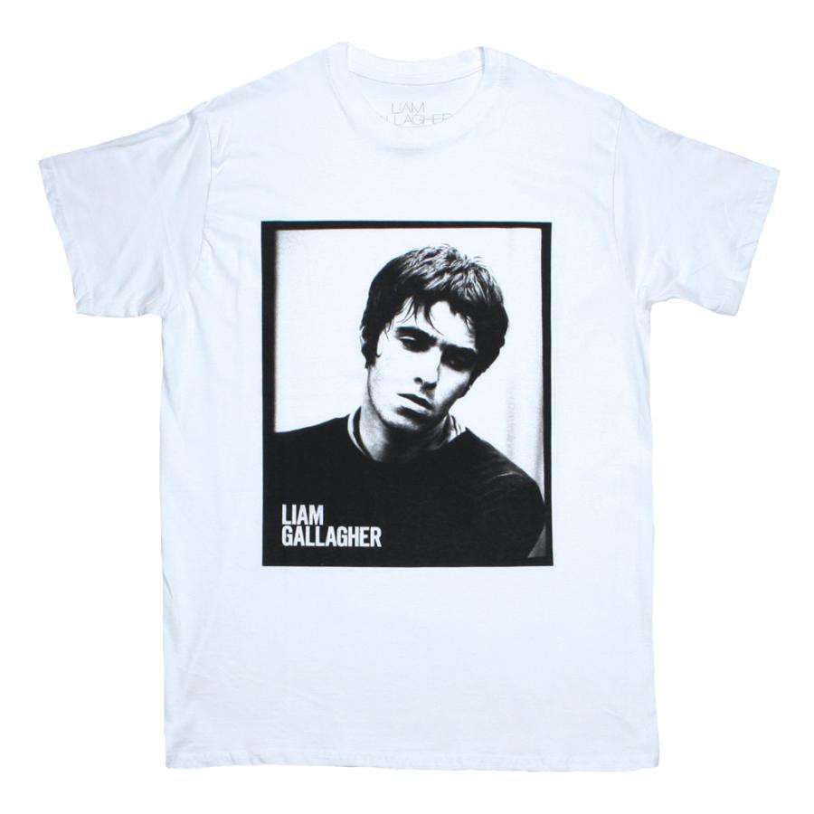 Liam Gallagher / Portrait Tee (White) - リアム・ギャラガー Tシャツ