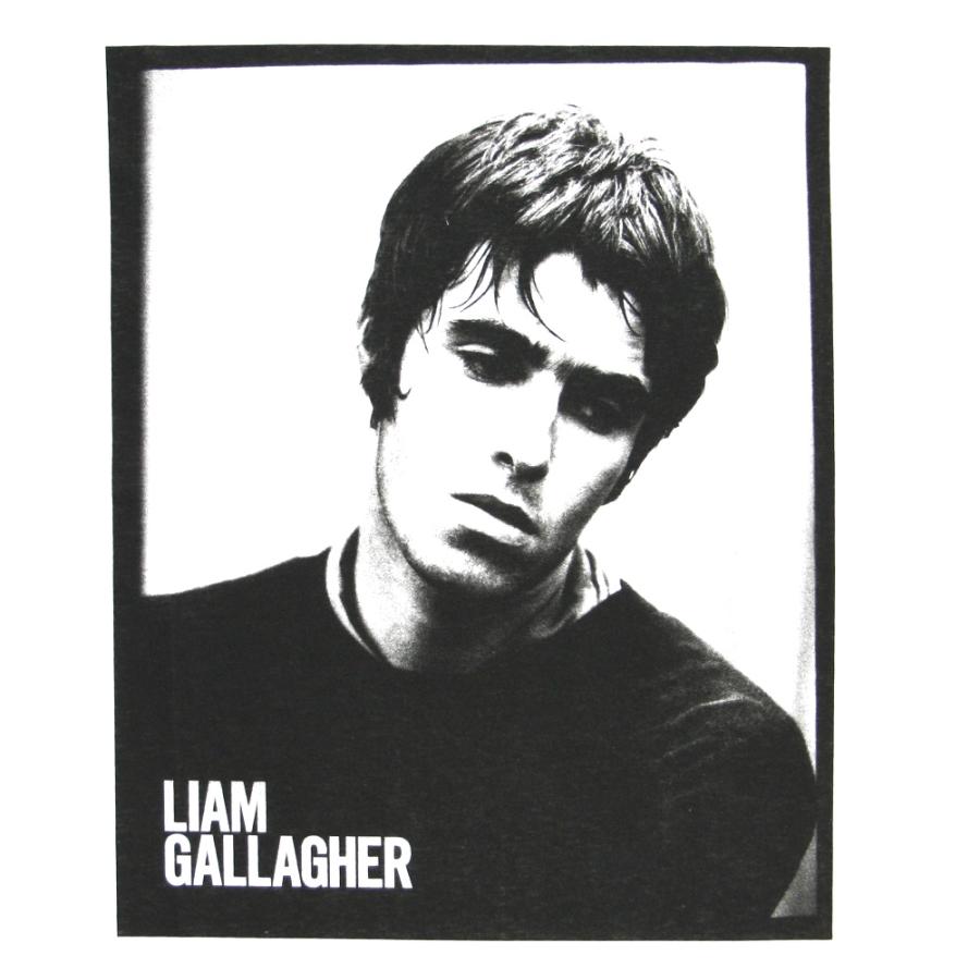 Liam Gallagher / Portrait Tee (White) - リアム・ギャラガー Tシャツ