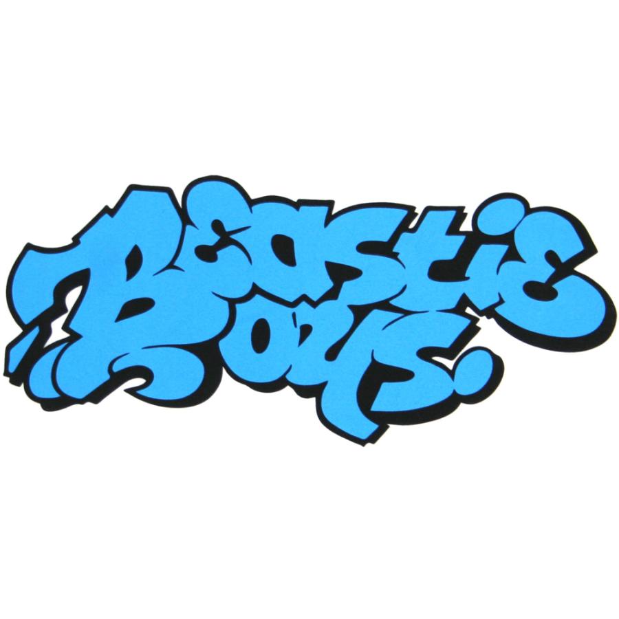 Beastie Boys / Graffiti Logo Tee (White) - ビースティ・ボーイズ T