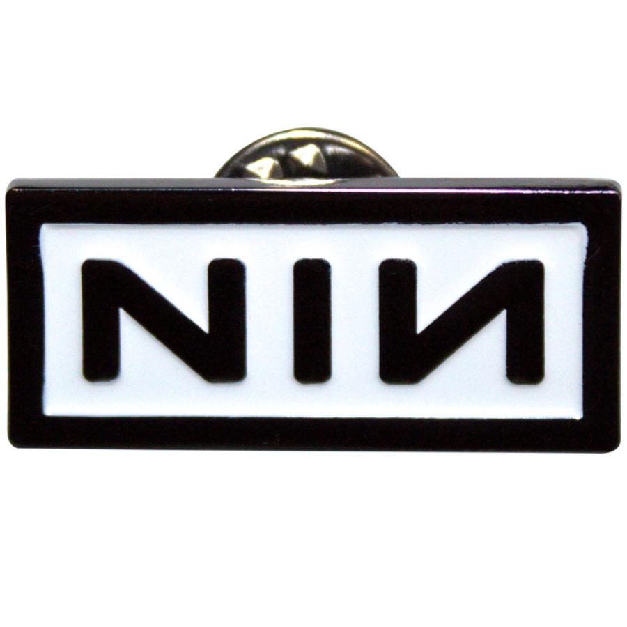 Nine Inch Nails / Logo Pin Badge - ナイン・インチ・ネイルズ