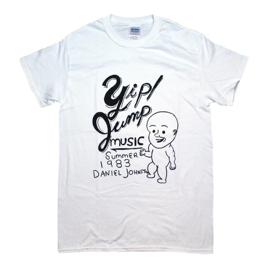 Daniel Johnston / Yip/Jump Music Tee 2 (White) - ダニエル 