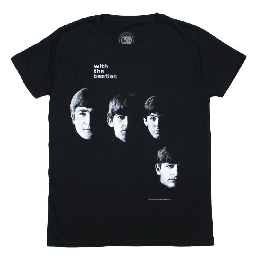The Beatles / With the Tee (Black) - ザ・ビートルズ Tシャツ