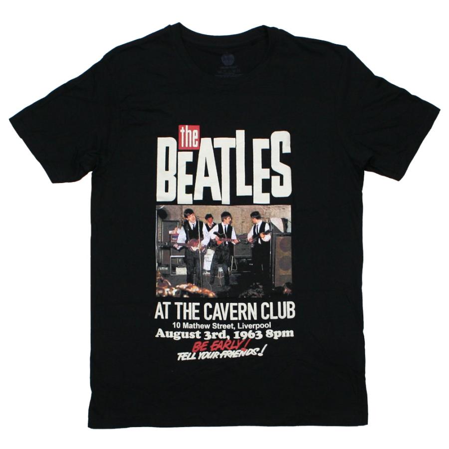 The Beatles / At the Cavern Club Tee 2 (Black) - ザ・ビートルズ T