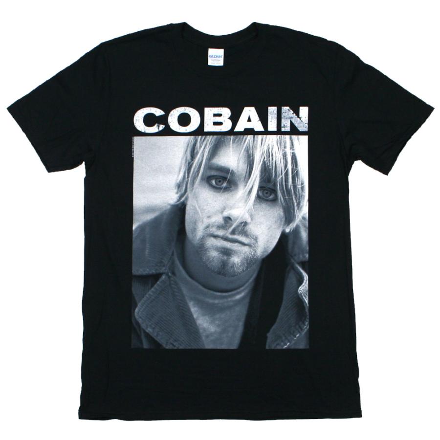 Nirvana / Kurt Cobain Portrait by Martyn Goodacre Tee (Black