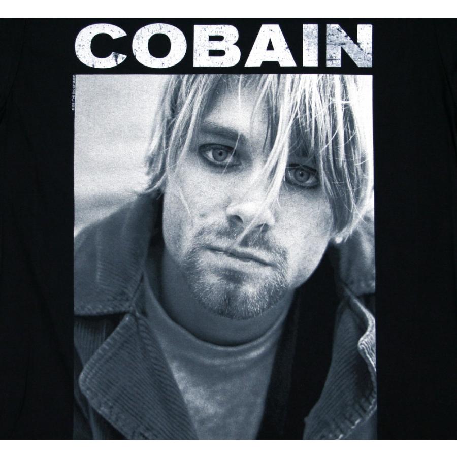 Nirvana / Kurt Cobain Portrait by Martyn Goodacre Tee (Black