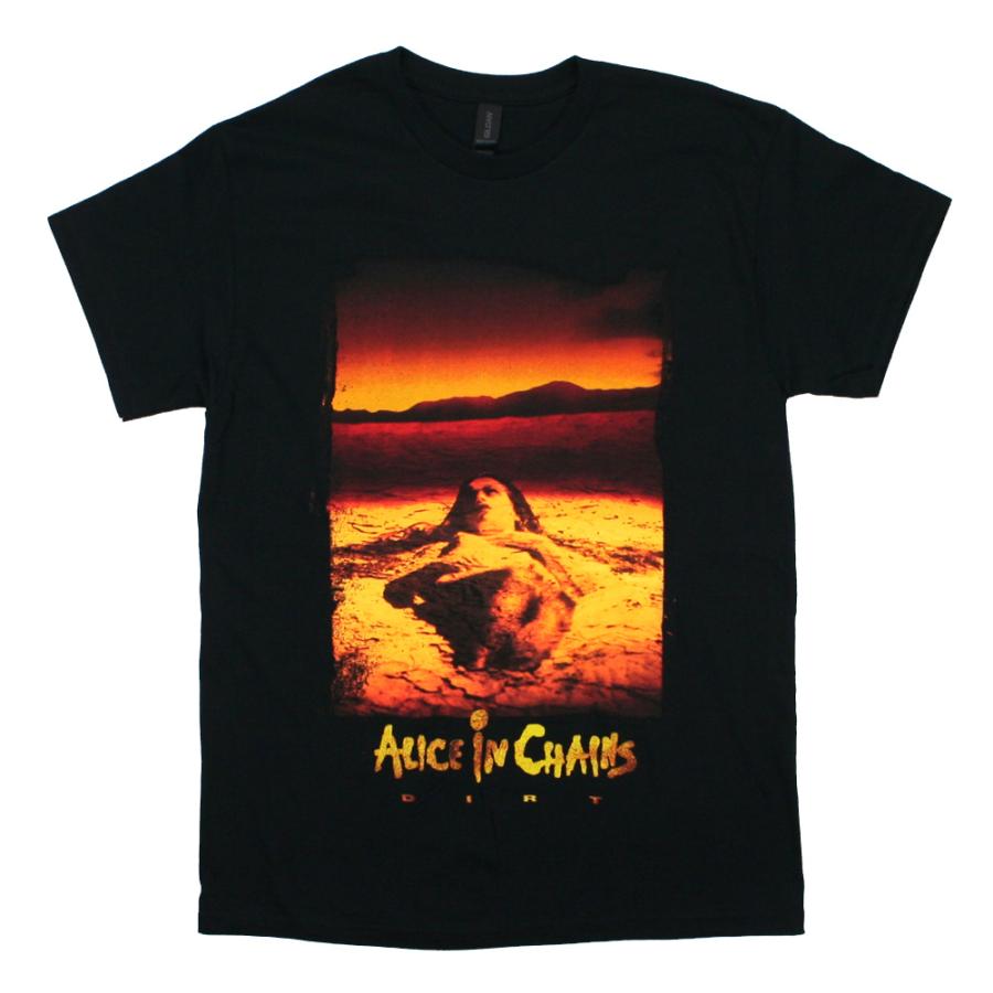 ALICE IN CHAINS DIRT バンドTシャツ　アリスインチェインズ ALICE IN CHAINS DIRT バンドTシャツ アリスインチェインズ クリーム色