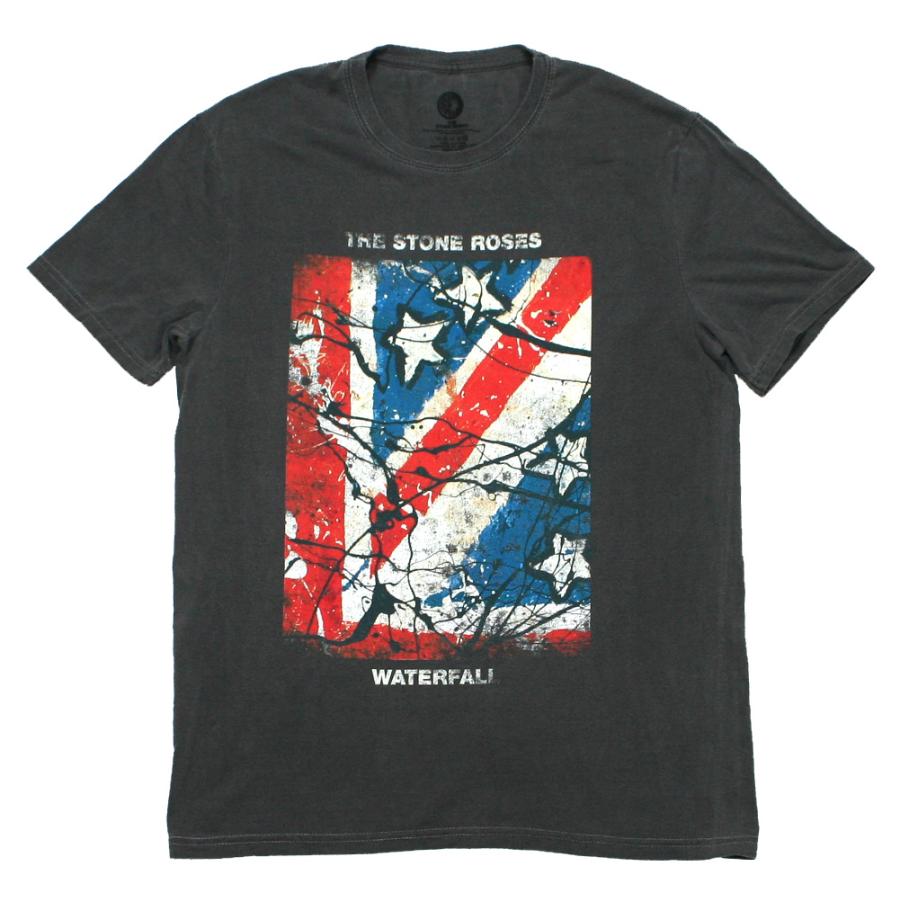 The Stone Roses / Waterfall Wash Tee (Charcoal Grey) - ザ