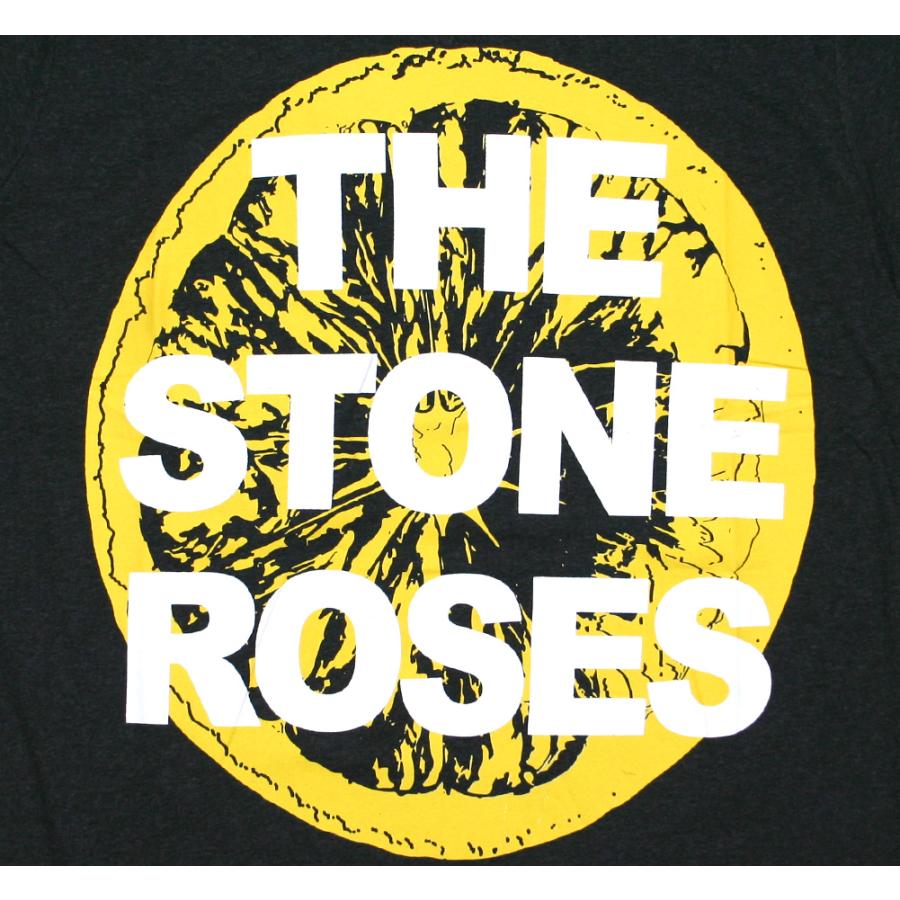 The Stone Roses / Lemon with Band Name Tee (Charcoal Grey) - ザ