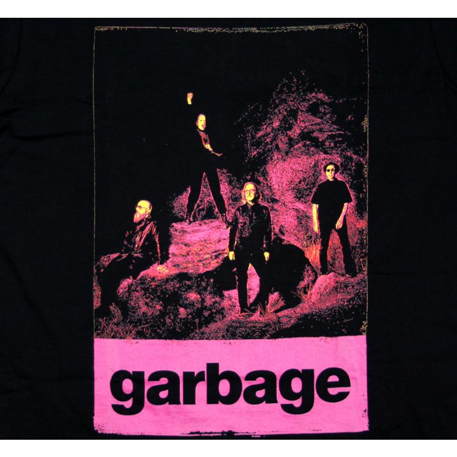 Garbage / Band Photo Tee (Black) - ガービッジ Tシャツ : Rudy&Co
