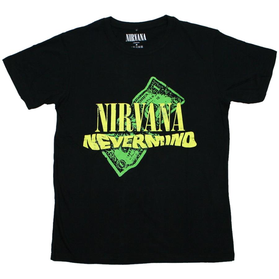 Nirvana / Nevermind Tee 10 (Black) - ニルヴァーナ Tシャツ 