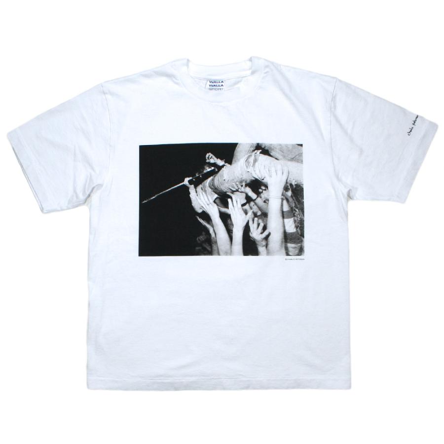 NH X CHARLES PETERSON TEE SS-1 ニルヴァーナ Charles Peterson] Nirvana / Commodore Ballroom Crowd Surf Tee 1